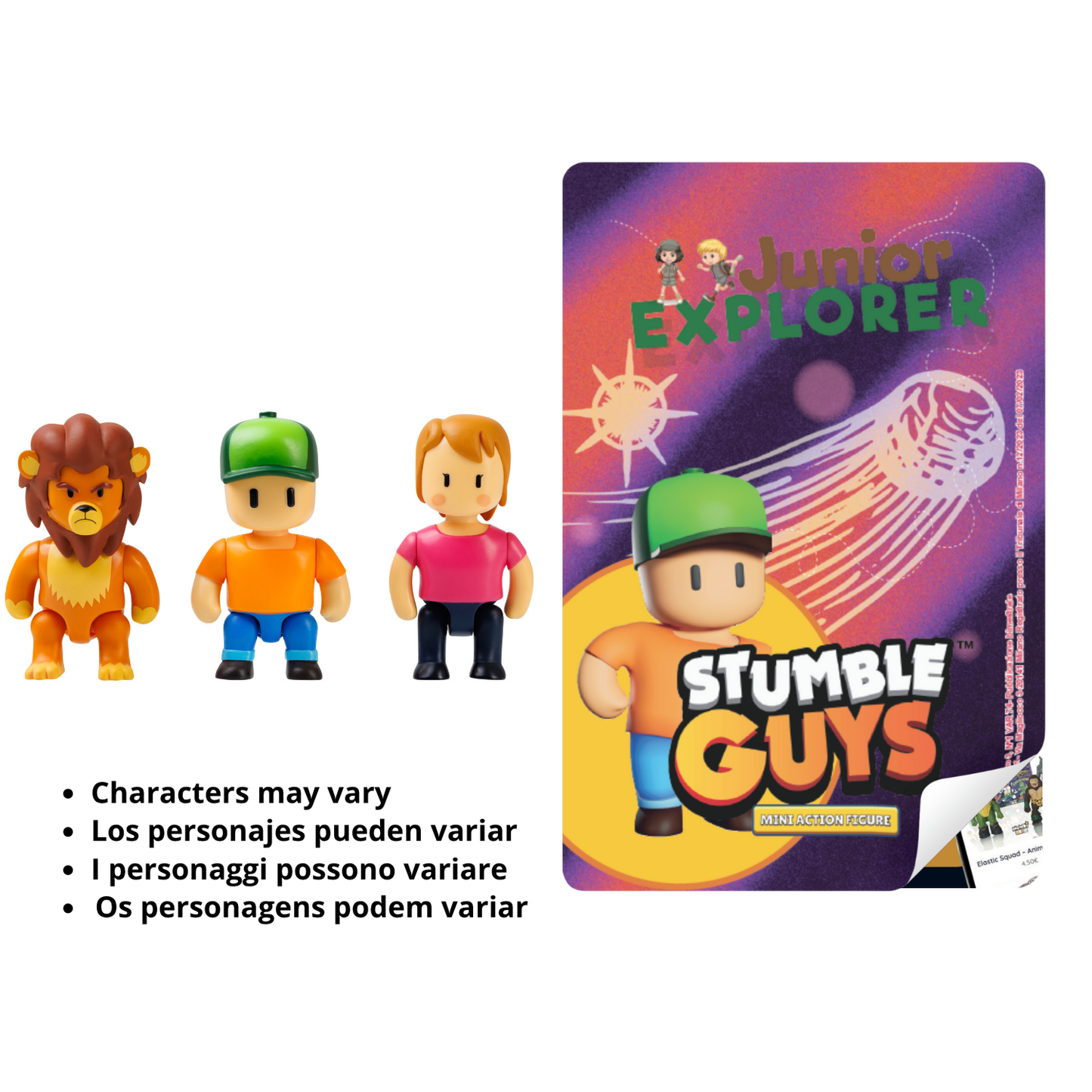 Mini Figuras de Ação Stumble Guys®