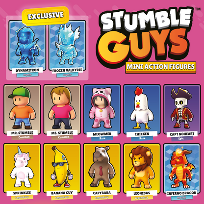 Stumble Guys® Action Mini-Figuren